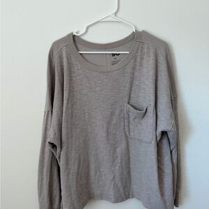 SO Heather Gray Long Sleeve Shirt
